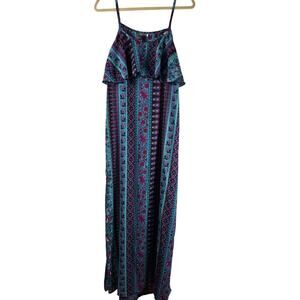 Women’s Earthbound Spaghetti Strap Silky Dress size L